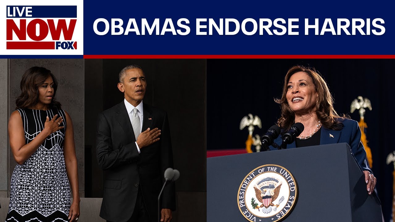 BREAKING: Barack and Michelle Obama endorse Kamala Harris