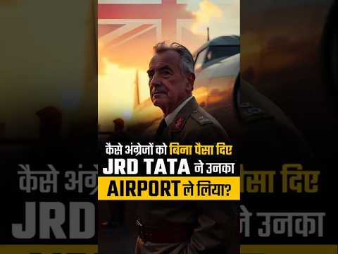 How JRD Tata Built India's First Airline | Dr Vivek Bindra #Shorts