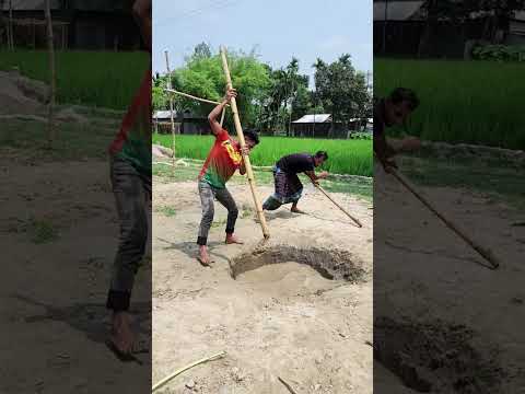 Two men were working in the field when a man misbehaved with them.