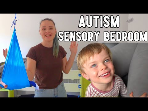 Sensory Bedroom Tour *SENSORY SEEKER* | Aussie Autism Family