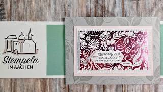 Immer wieder mittwochs - Kreativ-Bingo im August mit Stampin' Up! #274 und Aktionen
