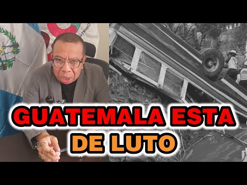 ALDO DÁVILA SE PRONUNCIA ANTE LA TRAGEDIA QUE PUSO DE LUTO NACIONAL A GUATEMALA