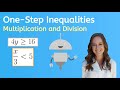 Solving One-Step Inequalities