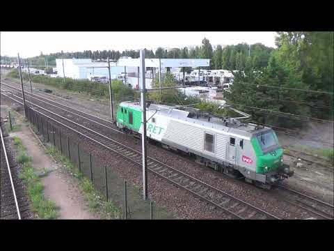 Des trains à Bonneuil-sur-Marne (Fret, Infra, HLP)