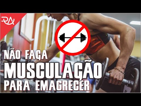 NÃO faça MUSCULAÇÃO para Emagrecer - Rafael Aismoto