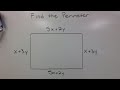 Perimeter and Expressions of Rectangles