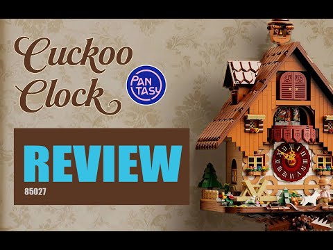 Pantasy Kuckucksuhr (85027): Eine aus Steinen gebaute Uhr!