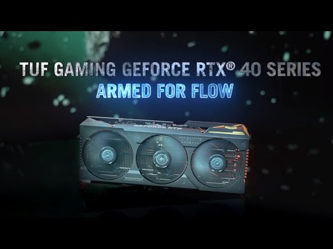 TUF Gaming GeForce RTX® 40 Series Graphics Cards – Armed for Flow