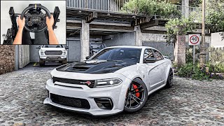 Dodge Charger SRT Hellcat Redeye | Forza Horizon 5 | Steering Wheel Gameplay