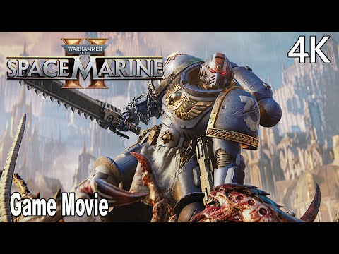 Space Marine 2 All Cutscenes Game Movie 4K