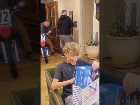 This Grateful Kid Receives a Dirt Bike As a Gift❤️