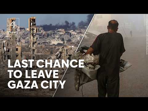 Israel warns Gaza City residents to flee as soldiers tighten siege