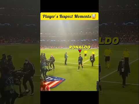 Player's respect for flag ๐ them๐ #soccershorts #football #shorts #ytshortsvideo #shortsviral