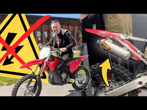 I put a 2-stroke in a Stark Varg Dirt bike!