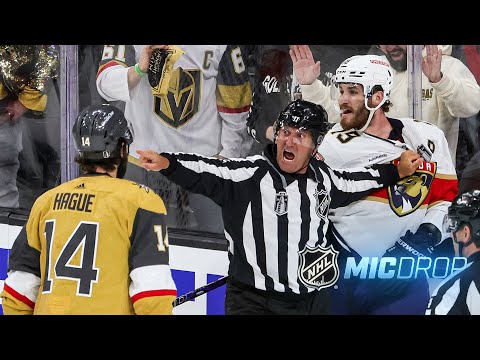 Best of Game 1 Mic'd Up | 2023 Stanley Cup Final | NHL Mic Drop