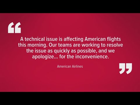 American Airlines resumes flights after nationwide ground stop