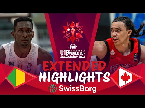 Mali 🇲🇱 vs Canada 🇨🇦 | Extended Highlights | FIBA U19 Basketball World Cup 2025