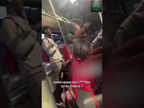 Freestyle improvisé dans le bus à Paris 🎤🚌 #france #paris #bus