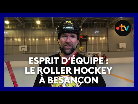 Esprit d’Équipe : découvrez le roller hockey avec les Griffons à Besançon