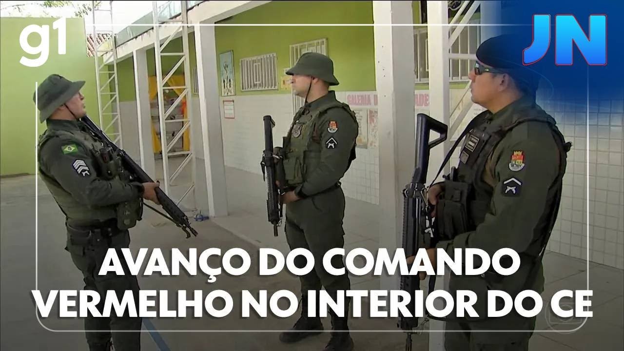 Jornal Nacional moradores relatam pânico e expulsões com avanço do Comando Vermelho no Ceará TV Online Jornal Nacional moradores relatam pânico e expulsões com avanço do Comando Vermelho no Ceará