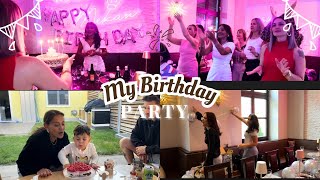 MEGA GROSSE BIRTHDAY PARTY 🎉 3 TAGE LANGE FEIER 🍾 MUTTERTAG INKLUSIVE