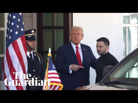 'You're all dressed up today': Trump greets Zelenskyy at the White House