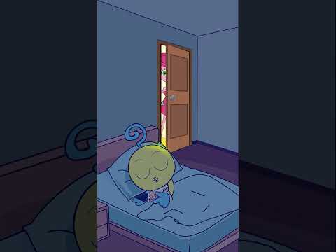 Pretending to sleep