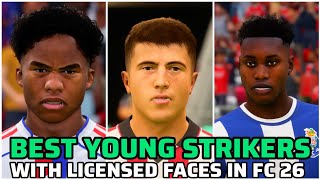 FC 26 JOVENS CENTROAVANTE COM FACES LICENCIADAS/YOUNG STRIKERS WITH LICENSED FACES IN FC 26 