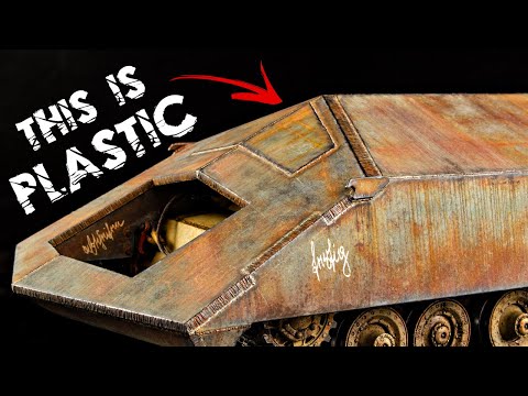 How To Paint RAW STEEL on Scale Models