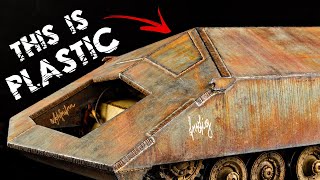 How To Paint RAW STEEL on Scale Models