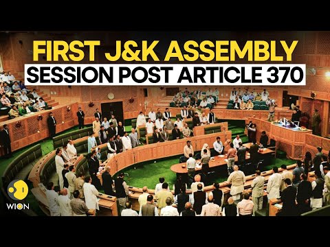 Jammu & Kashmir Assembly Session LIVE: First J&K Assembly Session Post Article 370 Abrogation