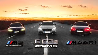 M3 G80 vs M440i vs E63S AMG