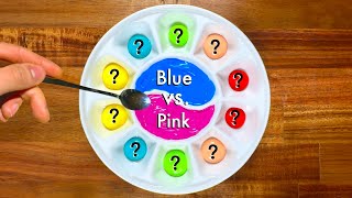 Blue vs. Pink: Color Mixing Recipes!