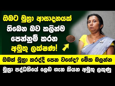 ඔබට මුත්‍රා ආසාදනයක් තිබෙන බව කල් තියාම පෙන්නුම් කරන ලක්ෂණ! - මුත්‍රා කරද්දී පෙන වගේද? මේක බලන්න