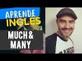 Diferencias entre 'Much' y 'Many'