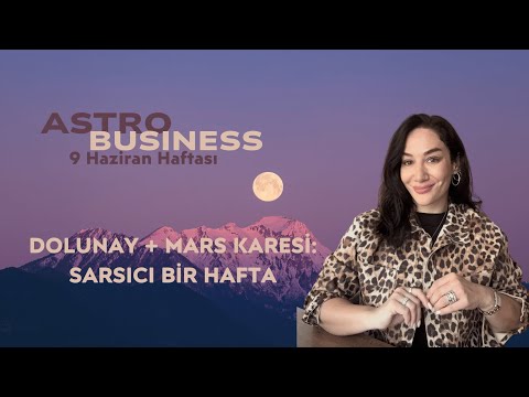 Dolunay Kimi Zirveye Taşıyacak, Kimi Sarsacak? 💰⚡(Sabit Burçlar Dikkat!) | AstroBusiness | 9 Haziran