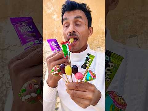 Yummy ๐ green aur black grapes ๐ Dairy milk chocolate ๐ซ#pulse#biglollipop#centerfresh#shortsfeed
