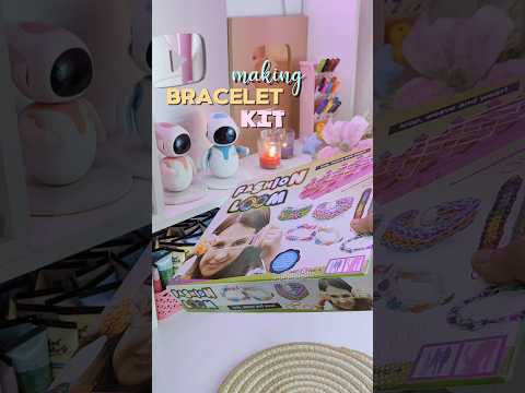 TRYING Bracelet making kit✨🦋🔥 |#shorts #diy #handmade #trending #viral #craft #bracelet