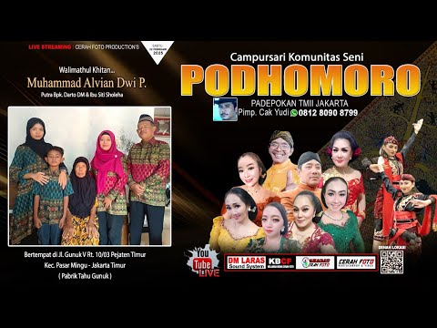 LIVE 🔴 CAMPURSARI PODHOMORO 0812 8090 8799 | KHITANAN MUHAMMAD ALVIAN DWI P. | DM LARAS SOUND 03