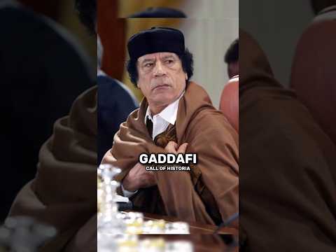 Statement That Killed Gaddafi! 🤯😥