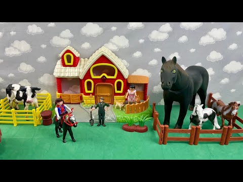 PLAYMOBIL RIDING A HORSE / PLAYMOBIL ANDANDO DE CAVALO