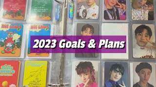 Discussing My 2023 Kpop Collection Plans and Goals