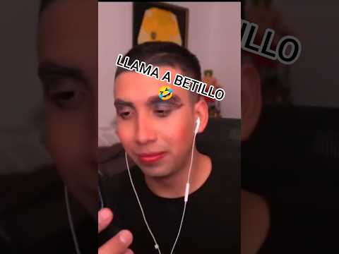 Abraham se maquilla para Betillo en llamada🤣 #abrahaham