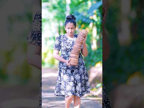 How to make Coconut Shell Spoon using coconut Shell at home 🥥😮 පොල් කටු හැන්දක් හදමුද?