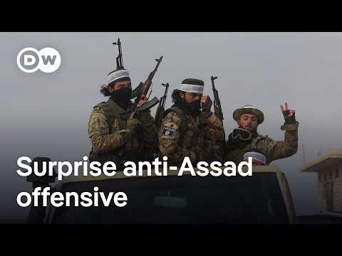 Syria insurgents enter Aleppo in a surprive offensive against Bashar Assad's forces | DW News