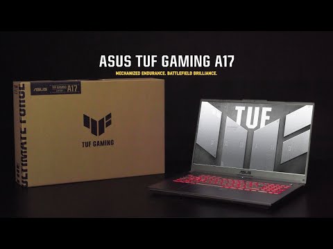 Unboxing the ASUS TUF Gaming A17 (2023)