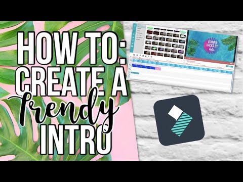 How To Create a Trendy Summer Intro | Filmora Video Editor