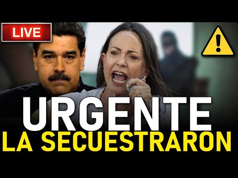 URGENTE! 🚨 Nicolás Maduro Secuestrado a MARÍA CORINA MACHADO