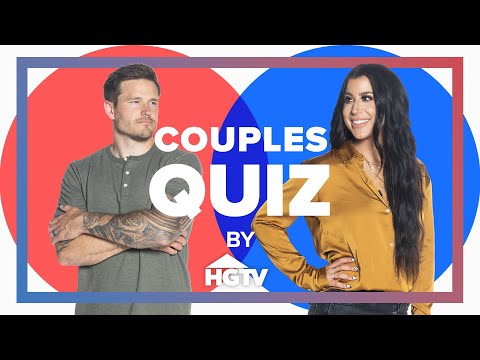 HGTV Couples Quiz with Chelsea & Cole DeBoer | Down Home Fab | HGTV