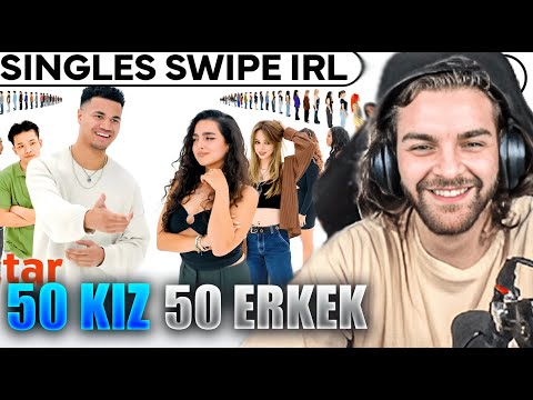 Ebonivon - GERÇEK HAYATTA 50 KIZ 50 ERKEK TİNDER DATE İZLİYOR | @lovecommanectar